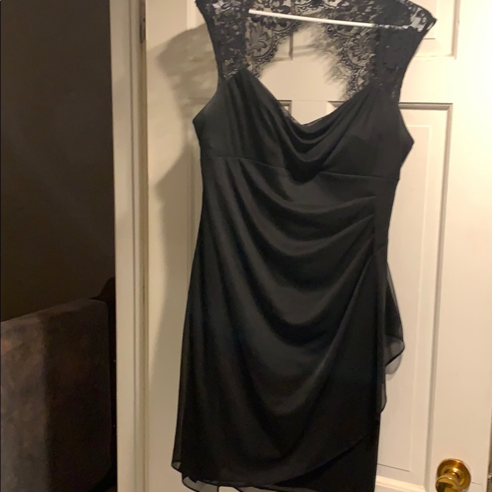 Black formal dress